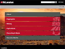 Tablet Screenshot of mclanahan.com